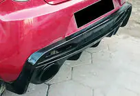 Alfa Romeo MiTo 2008–2018 Achterdiffuser DPT (hoogglans zwart) foto 1