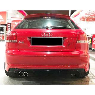 Achterdiffuser DPT (2005-2008, Coupe, hoogglans zwart) Audi A3 2003–2012 foto 1