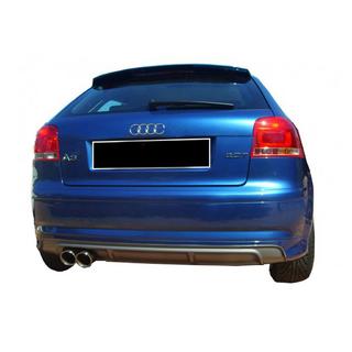 Achterdiffuser DPT (2005-2008, Coupe, hoogglans zwart) Audi A3 2003–2012 foto 2