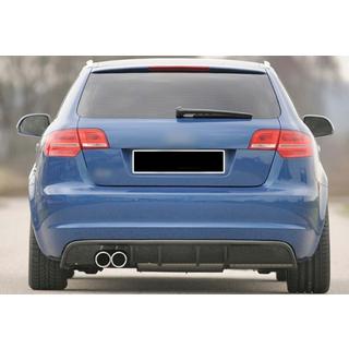 Achterdiffuser DPT (2008-2010, hoogglans zwart) Audi A3 2003–2012 foto 3