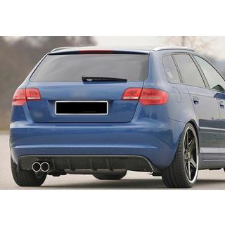 Achterdiffuser DPT (2008-2010, hoogglans zwart) Audi A3 2003–2012 foto 4
