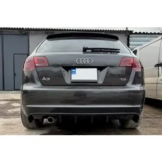 Achterdiffuser DPT (2008-2010, hoogglans zwart)