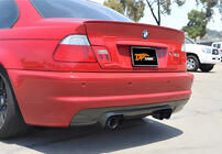 BMW 3 Serie E46 1998–2006 Achterdiffuser DPT (2001-2006, hoogglans zwart) foto 1