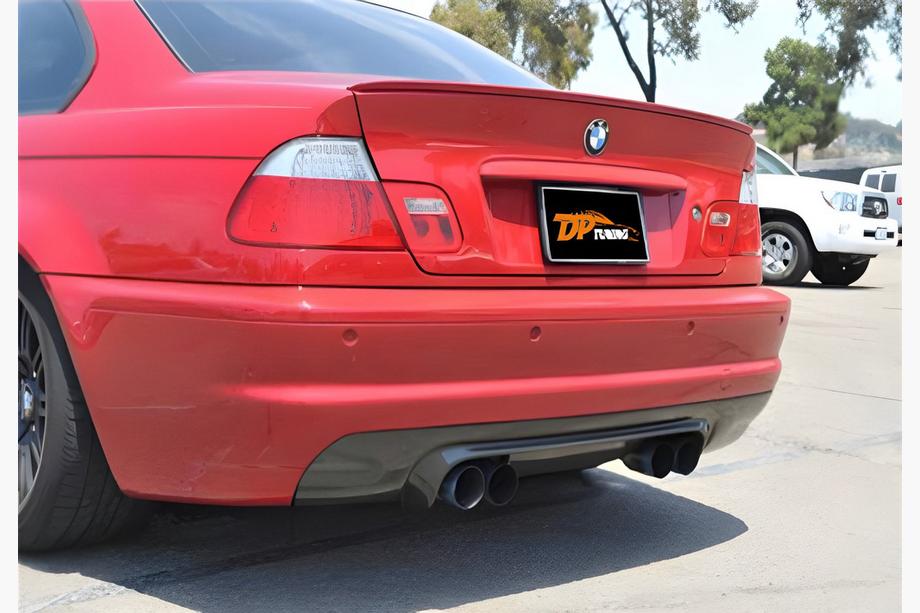 BMW 3 Serie E46 1998–2006 Achterdiffuser DPT (2001-2006, hoogglans zwart) Image
