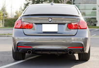 BMW 3 Serie F30/F31 2012–2019 Achterdiffuser DPT V-4 (voor M-Performance, hoogglans zwart) foto 2