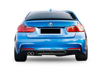 BMW 3 Serie F30/F31 2012–2019 Achterdiffuser DPT V-5 (voor M-Performance, hoogglans zwart) foto 1