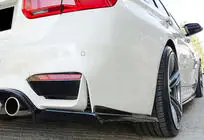 BMW 3 Serie F30/F31 2012–2019 Achterdiffuser DPT V-1 (voor M3, hoogglans zwart) foto 7