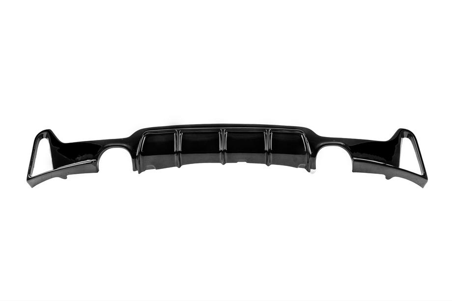 BMW 4 Serie F32/F33/F36 2012–2020 Achterdiffuser DPT V-1 (voor M-Performance, hoogglans zwart) Foto 5