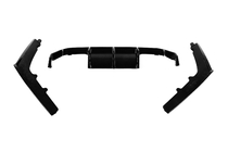 BMW 4 Serie F32/F33/F36 2012–2020 Achterdiffuser DPT V-4 (voor M-4 Vorstainer, hoogglans zwart) foto 8