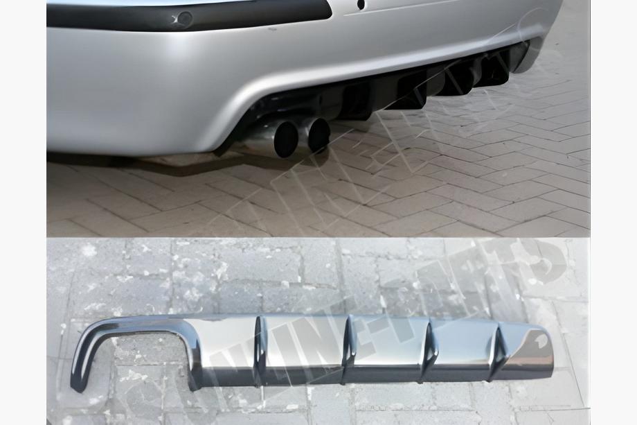 BMW 5 Serie E39 1996–2003 Achterdiffuser DPT (voor M-Technic, hoogglans zwart) Image