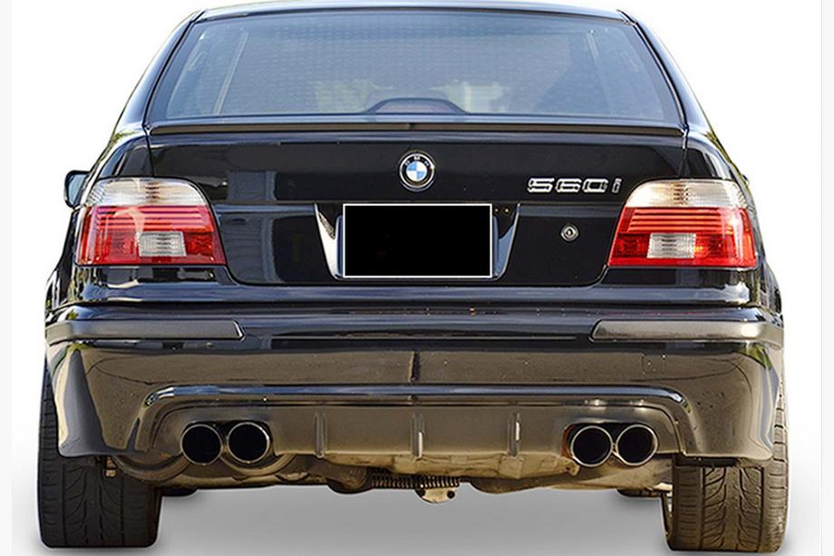 BMW 5 Serie E39 1996–2003 Achterdiffuser DPT (voor M-5, glans zwart) Image