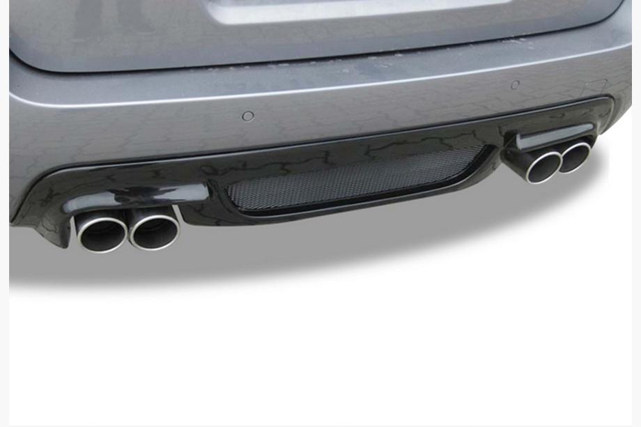 BMW 5 Serie E60/E61 2003–2010 Achterdiffuser DPT (voor M-5, glans zwart) Image