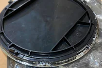 Mercedes GLC Coupé C253 2016–2023 Afgeprijsd – frontembleem onder glas, chromen rand a0008880111 foto 3