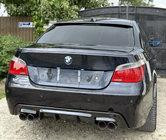 BMW 5 Serie E60/E61 2003–2010 Achterdiffuser DPT V-2 (voor M-Sport, hoogglans zwart) foto 1