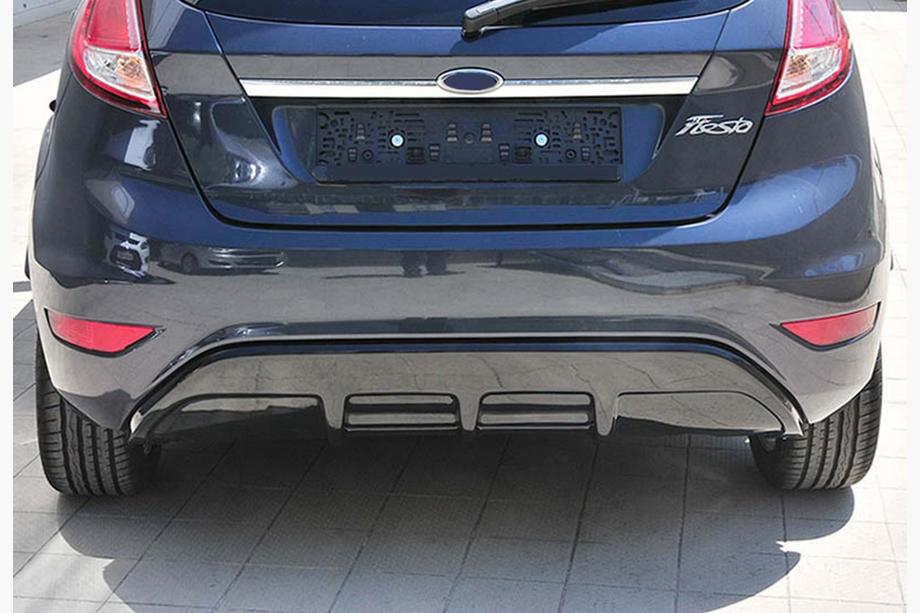 Ford Fiesta 2008–2017 Achterdiffuser DPT V-2 (HB, hoogglans zwart) Image