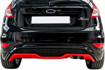 Ford Fiesta 2008–2017 Achterdiffuser DPT V-3 (HB, mat zwart) foto 4