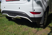 Ford Fiesta 2008–2017 Achterdiffuser DPT V-3 (HB, mat zwart) foto 5