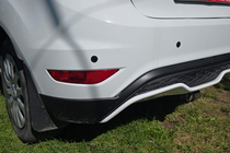 Ford Fiesta 2008–2017 Achterdiffuser DPT V-3 (HB, mat zwart) foto 6