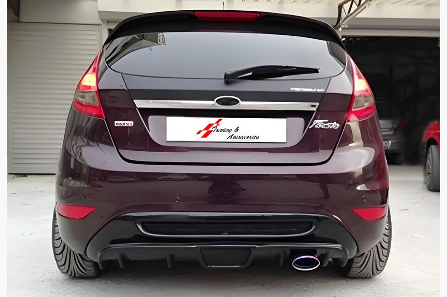 Ford Fiesta 2008–2017 Achterdiffuser DPT 2008-2012, HB, hoogglans zwart Image