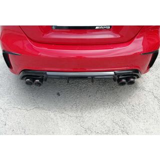 DPT achterdiffuser (2012-2015, voor Brabus, hoogglans zwart) Mercedes A-Klasse W176 2012–2018 foto 1