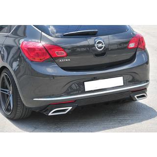 Achterdiffuser DPT V1 (2012-2015, HB, hoogglans zwart) Opel Astra J 2009–2015 foto 3