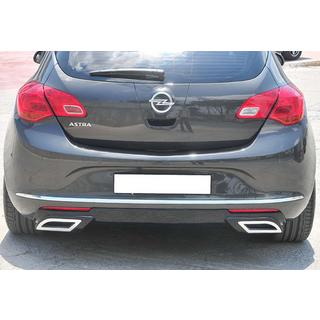Achterdiffuser DPT V1 (2012-2015, HB, hoogglans zwart) Opel Astra J 2009–2015 foto 1