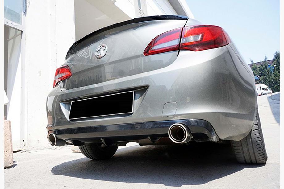 Opel Astra J 2009–2015 Achterdiffuser DPT V-1 (SD, hoogglans zwart) Image