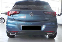 Opel Astra K 2016–2021 Achterdiffuser DPT V-2 (HB, hoogglans zwart) foto 2