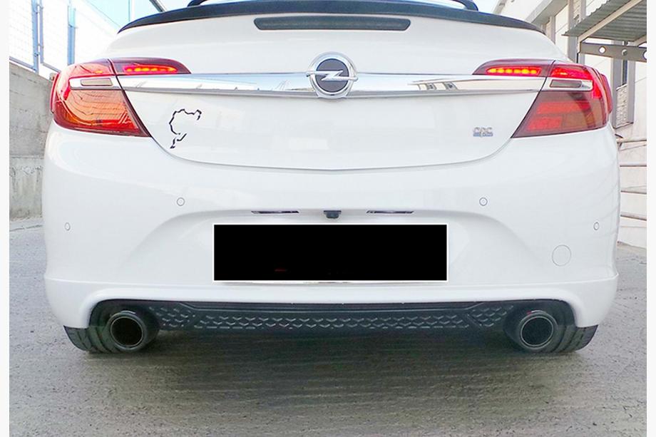 Opel Insignia 2008–2017 Achterdiffuser DPT (SD, 2013-2017, hoogglans zwart) Foto 3