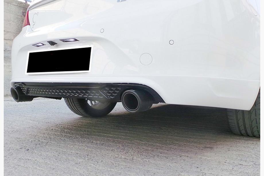 Opel Insignia 2008–2017 Achterdiffuser DPT (SD, 2013-2017, hoogglans zwart) Foto 8