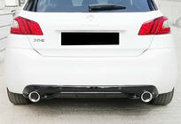 Peugeot 308 2014–2021 Achterdiffuser DPT (HB, glanzend zwart) foto 6