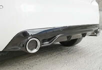 Peugeot 308 2014–2021 Achterdiffuser DPT (HB, glanzend zwart) foto 9
