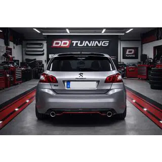 Achterdiffuser DPT (HB, glanzend zwart) Peugeot 308 2014–2021 foto 1