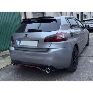 Achterdiffuser DPT (HB, glanzend zwart) Peugeot 308 2014–2021 foto 2