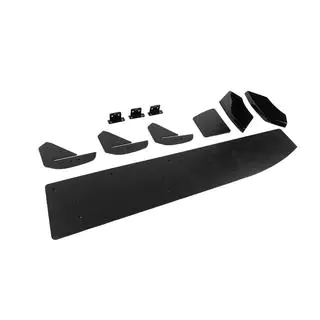 Achterdiffuser DPT V-1 (mat zwart) foto 3