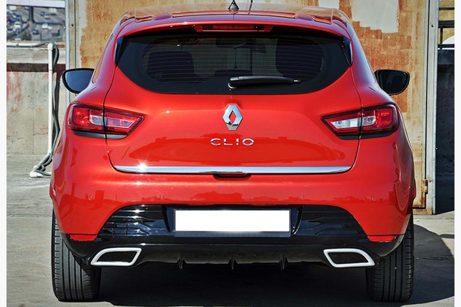 Renault Clio IV 2012–2019 Achterdiffuser DPT V-2 (glanzend zwart) Image