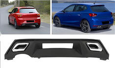Seat Ibiza 2017– Achterdiffuser DPT V-2 (glanzend zwart) foto 1