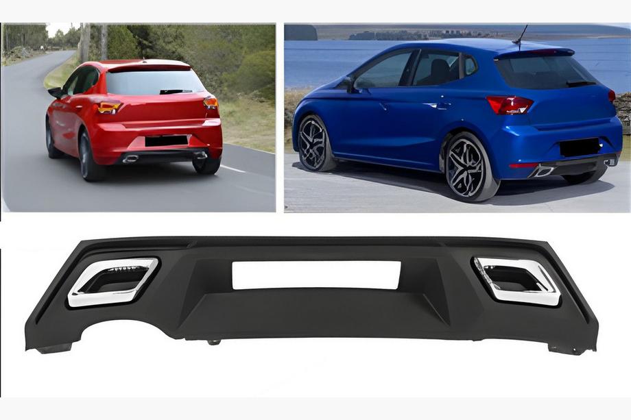 Seat Ibiza 2017– Achterdiffuser DPT V-2 (glanzend zwart) Image