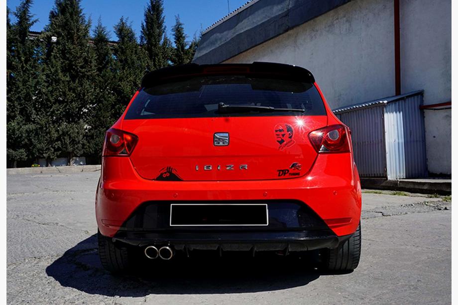 Seat Ibiza 2010–2017 Achterdiffuser DPT (hoogglans zwart) Image