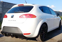 Seat Leon 2005–2012 Achterdiffuser DPT V-2 (2009-2012, hoogglans zwart) foto 3