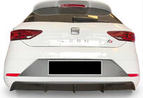 Seat Leon 2013–2020 Achterdiffuser DPT V-2 (2017-2020, hoogglans zwart) foto 2