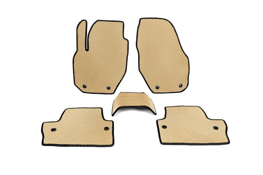 Volvo V60 2011–2018 EVA automatten (beige) Image