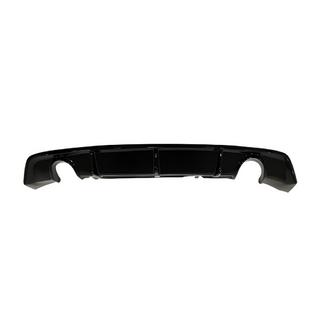 Achterdiffuser DPT V-5 (2017-2020, glanzend zwart) Seat Leon 2013–2020