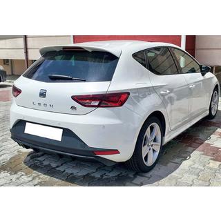 Achterdiffuser DPT V-3 (2013-2016, hoogglans zwart) Seat Leon 2013–2020