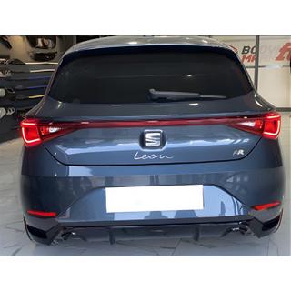 Achterdiffuser DPT V-1 (glanzend zwart) Seat Leon 2020–