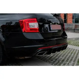 Achterdiffuser DPT V-2 (LB/SW, hoogglans zwart) foto 1