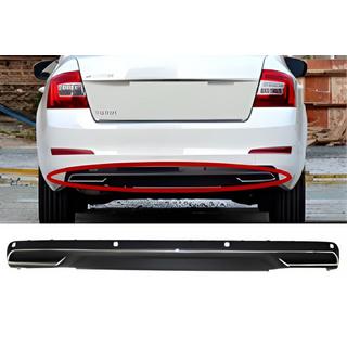 Achterdiffuser DPT V-3 (LB, mat zwart) Skoda Octavia III A7 2013–2019 foto 1