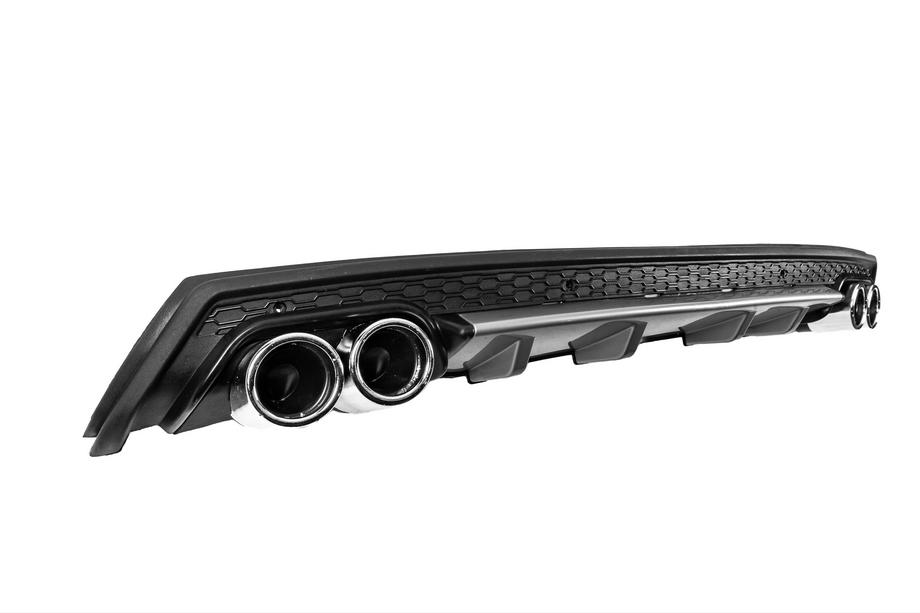 Universele achterdiffuser DPT V-12 (ABS) (grijs + zwart hoogglans) Foto 3