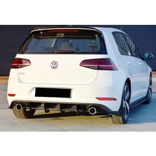 Achterdiffuser DPT V-2 (voor GTI, 2017-2019, mat zwart) foto 2