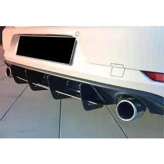 Achterdiffuser DPT V-2 (voor GTI, 2017-2019, mat zwart) foto 1